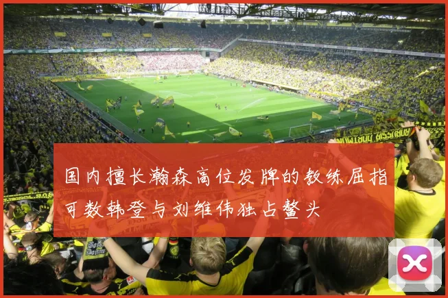国内擅长瀚森高位发牌的教练屈指可数韩登与刘维伟独占鳌头